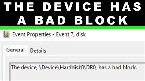 badblocks test hard drive|what is badblocks on windows 10.